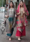 Hoowa Heavy Muslin Print Readymade Pakistani Suit Online Wholesale